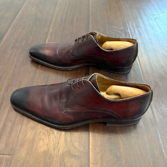 Magnanni made in Spain leather lace up dress shoes men’s size 13 main image 8